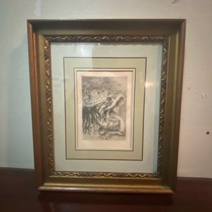 Rare Masterpiece Artwork By: Pierre Auguste-Renoir (1841-1919).